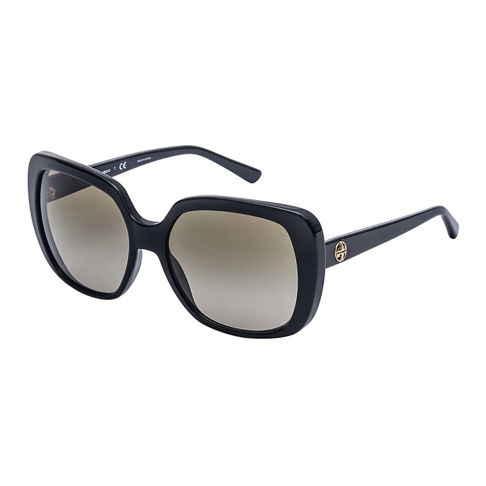 Tory Burch | Black & Gray Gradient Oversize Sunglasses